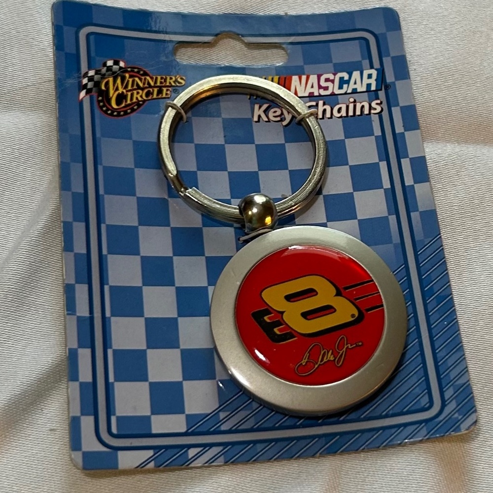 Dale Earnhardt Jr. #8 NASCAR Metal Keychain